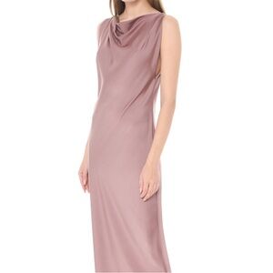 WAYF Mauve Maxi Dress, Size Small